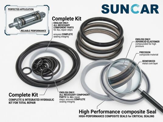 Mua 260-5322 Bộ niêm phong xi lanh cánh tay cho CAT M313C M313D M315D 2 sản xuất trực tuyến