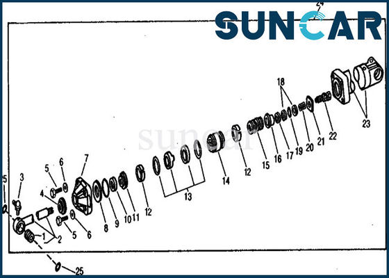Mua Boom Cylinder Seal Kit AR105637 Deere Seal Repair Kits for Excavator 890A online manufacture