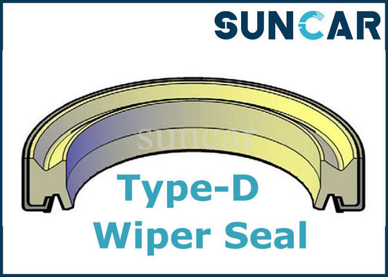 Press-in Single Lip Type D Hydraulic Wiper Seal